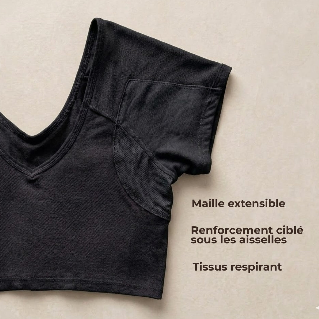 T-shirt anti-auréoles
